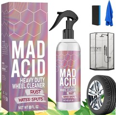 1-3X Mad Acid-Heavy-Duty Wheel Cleaner Water Spot Remover for Cars Glass Cleaner