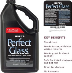 Perfect Glass Cleaner Spray Refill, Streak-Free, Ammonia-Free, Pack of 2, 67….