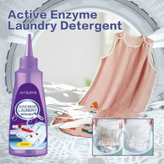 3× Active Enzyme Clothing Stain Removal Agent Active Enzymatic Laundry Cleaning~