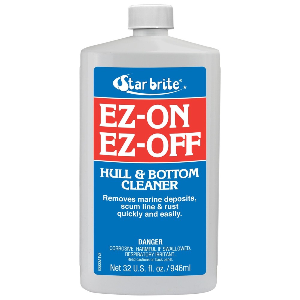 STAR BRITE EZ-ON EZ-Off Boat Hull & Bottom 32 Fl Oz (Pack of 1), Clear