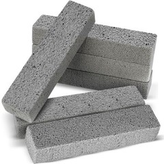 6Pack Pumice Stone for Toilet Cleaning Bowl Stick Powerfully Cleans Hard Water