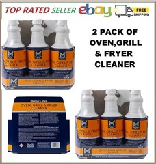 Member’s Mark Commercial Oven Grill and Fryer Surface Cleaner, 32oz – 6 Pack