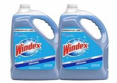 2-Pack Combo 128 oz. Commercial Original Glass Cleaner Refill