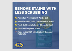 Zep Acidic Toilet Bowl Cleaner – Wintergreen Scent – 1qt (32fl oz)