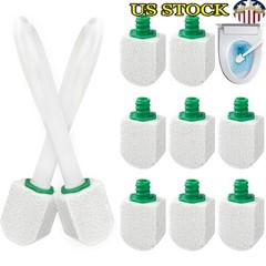 Eco-Friendly Pumice Stone Toilet Cleaner Set W/ Replacement Handles 10 Pieces US