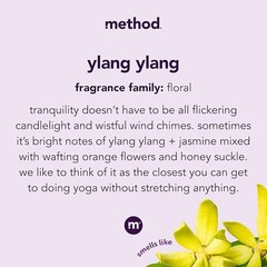 Method Daily Shower Spray Cleaner No Rinse Plant Based Ylang Ylang 28 fl oz 1 pk
