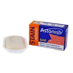 4x Astonish Stain Remover Bar Clothes Carpet Upholstery Pre Laundry Fabric 75g.