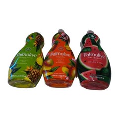 Lot 3 Palmolive Pineapple Breeze Mango Bliss Watermelon Dish Soap Ltd Edition