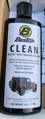 Bestop Vinyl Window Cleaner and Protectant Jeep Soft Tops 8oz Interior Ext Best