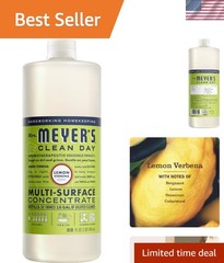 Concentrated Multi-Surface Cleaner by Mrs. Meyer’s – Lemon Verbena, 32 Fl Oz