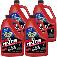 Zep 10 Minute Drain Opener Gel 1 Gallon (Case of 4) ZHCR128NG – Commercial