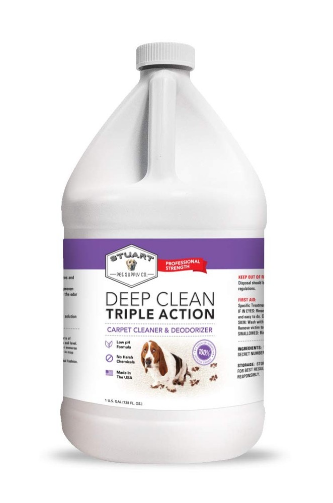 Stuart Pet Supply Co. Professional Strength Deep Clean (Gal.) 3X Carpet Clean…