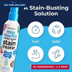Miss Mouth’s Messy Eater Stain Treater Spray – 4oz Stain Remover – Newborn & Bab