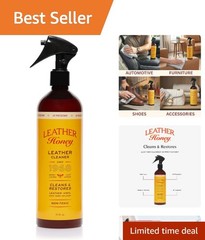 Fragrance-Free 16oz Leather Cleaner Spray – UV Safe for All Colors & Materials