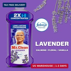 Mr. Clean All Purpose Cleaner, Floor Cleaner for Mopping Home, Bathroom, & Kitch