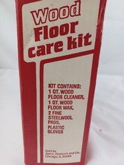 Sears Kenmore Wood Floor Care Kit Discontinued. All contents excellent condition