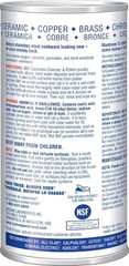 Cookware Cleaner Degreaser Polish Stainless Steel 12oz versatile kitchen use