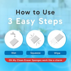 (20 Pack) Extra Large Eraser Sponge – Extra Thick, Long Lasting Magic Melamin…