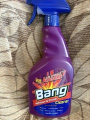 Bang Awesome LA’s Totally Bathroom Shower Spray Bath Tub Kitchen Cleaner 32 Oz