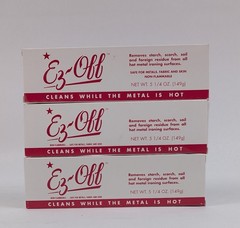 EZ-Off Hot Iron Cleaner Paste 5.25 oz Tubes Remove Burn Starch Set of 3
