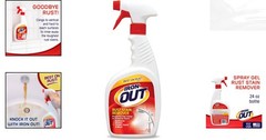 24oz Rust Stain Remover Spray Gel – Effortless Indoor & Outdoor Cleaning