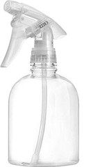 Plastic Spray Bottle, 16 oz | Leak Proof, Empty, Clear, Trigger Handle,