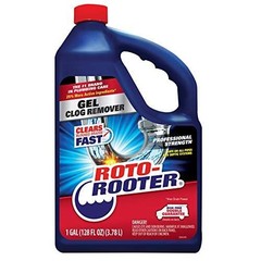 Roto-Rooter Gel Clog Remover, 1 Gallon- 351399 (Case of 4)