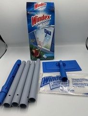 Windex Outdoor All In One Glass Window Cleaner Tool Starter Kit Open Box