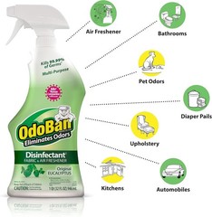 OdoBan Ready-to-Use and Odor Eliminator, 32 Ounce Spray Bottle,