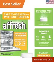 Trusted Dishwasher Cleaner Tablets – 6 Supply for Optimal Appliance Care