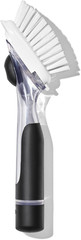 OXO Good Grips Soap Dispensing Dish Brush with Handle, Dish Soap Brush | Built-I