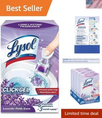 Click Gel Automatic Toilet Bowl Cleaner, Bathroom Essentials, Toilet Freshene…