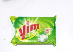 New Lemon-scented Vim Bar, eliminates grease, stains, and shines utensils