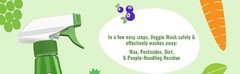 Organic Fruit and Vegetable Wash Refill, 32 Fl Ounce, Pack of 2 | Ideal for