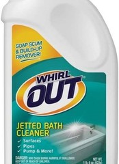 WhirlOUT 22oz Eco-Friendly Jetted Bath & Hot Tub Cleaner – Effortless Freshness