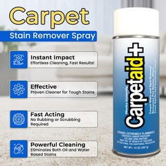 Carpet Aid Spot and Stain , pH Balanced Cleaner for Carpets, Rugs, and Uphols…