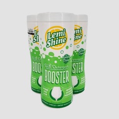Lemi Shine Dish Detergent Booster 12oz Hard Water Spot Remover 3 Pk Citric Acid