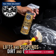 Chemical Guys, Leather Cleaner & Conditioner Kit, Travel Size, 2 x 4 oz | Two-st