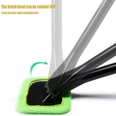 Car Window Cleaner Brush Kit Windshield Cleaning Wash Tool Inside Interior Auto