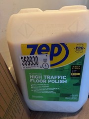 Zep High Traffic Floor Polish – 5 Gal (1 Pail) ZUHTFF5G – MULTIPLE AVAILABLE!