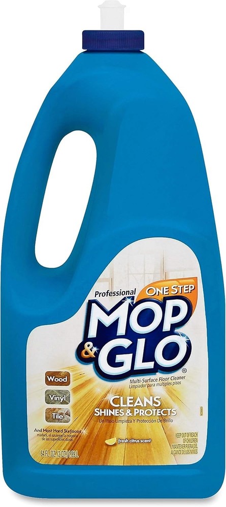 Mop & Glo 64 Oz. Multi-Surface Floor Cleaner 19200-95825-00 Pack of 6 Mop & Glo