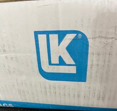 LK Packaging TO2214 High Density Poly Bags 22x14x15.25 3.0 Mil Blue 100 Count