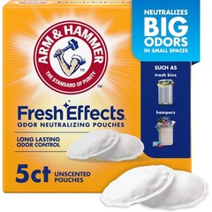 Fresh Effects Odor Neutralizing Baking Soda Pouches, Unscented Deodorizer