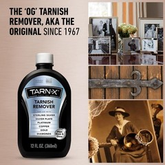 Tarnish Remover, 12 oz. Bottle, Platinum, Copper, Gold, Diamond, Silver Plate…