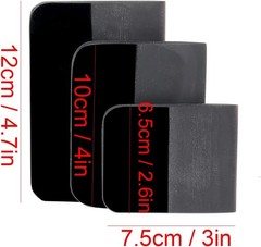 PPF Squeegee Soft Silicone Rubber Scraper Anti-Scratch TPU Coating Scraper for