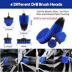 Qydipclin 34Pcs Car Detailing Kit, Car Detailing Brush Set, Car Wash Cleaning Ki