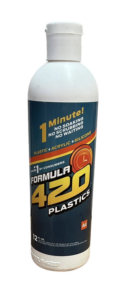 FORMULA 420 PLASTICS & SILICONE CLEANER 12 oz