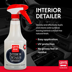 Interior Detailer, Light-Duty Car Cleaner for All Surfaces, Including Vinyl, Lea