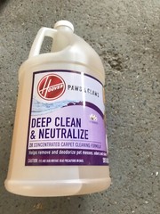 BROKEN SEAL 128 Oz Hoover Deep Clean Paws & Claws Cotton Breeze Carpet Cleaning