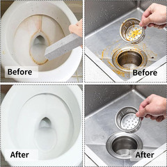 25 Pieces Pumice Stone Toilet Bowl Cleaner, Pumice Scouring Stick Remove Hard Wa